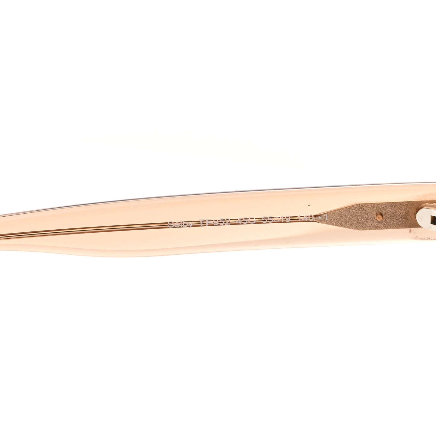Acetate Selby Square Sunglasses TF952 Champagne