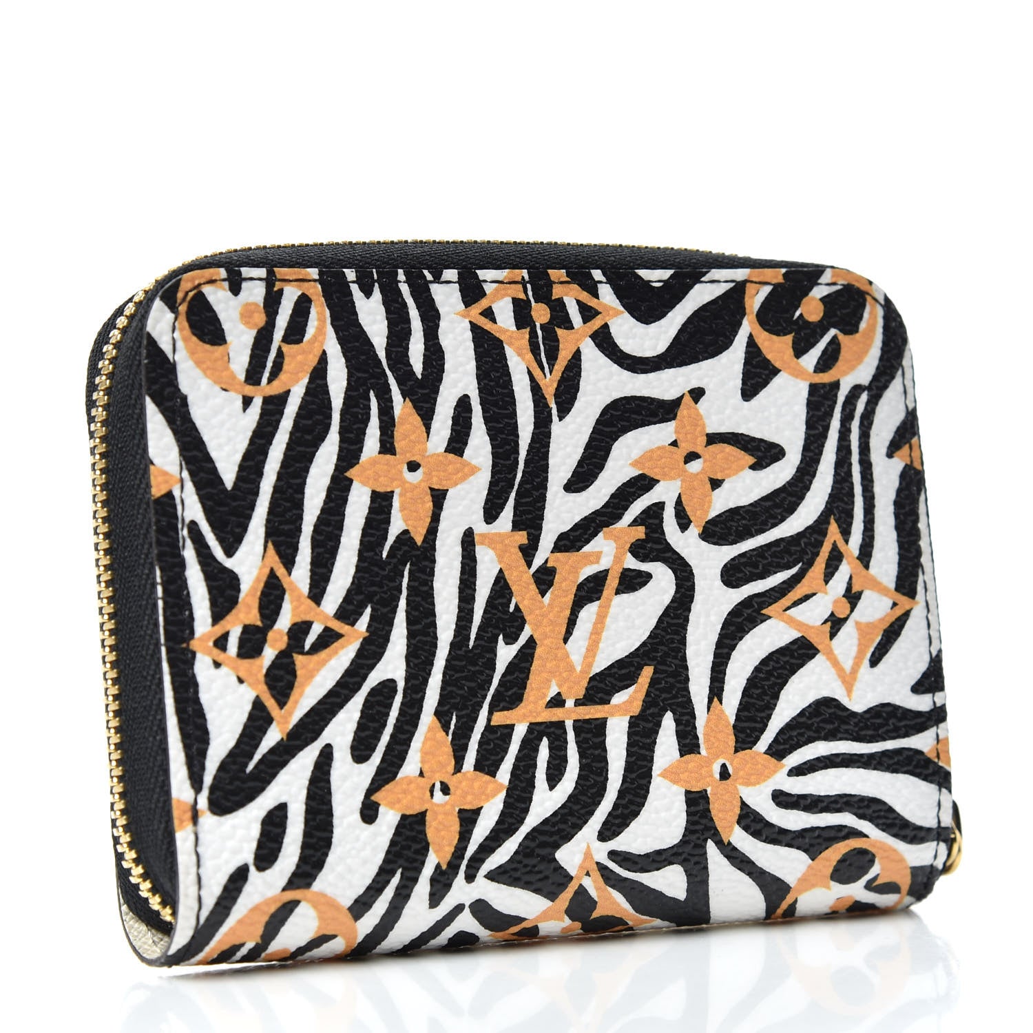 Louis Vuitton Monogram Giant Jungle Zippy Coin Purse Ivory 3 of 7