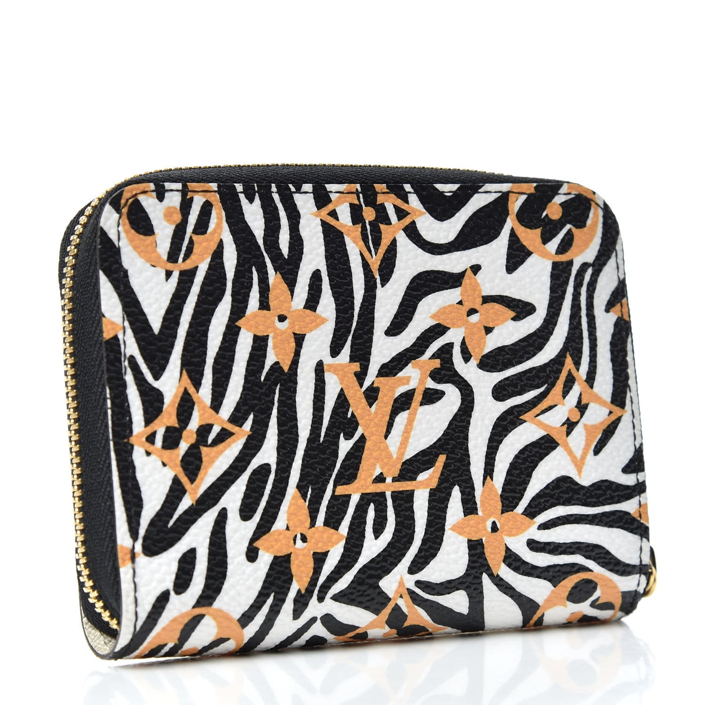 Monogram Giant Jungle Zippy Coin Purse Ivory