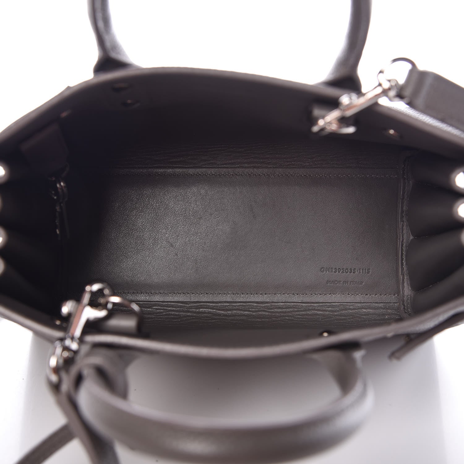 Saint Laurent Grained Calfskin Nano Sac De Jour Fog 5 of 9