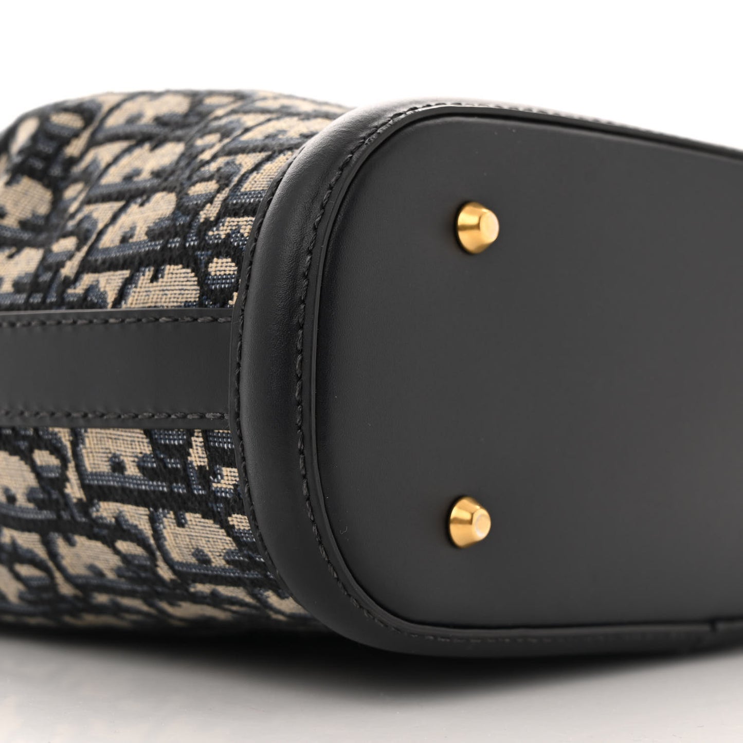 Oblique Calfskin Medium C'est Dior Bucket Bag Blue