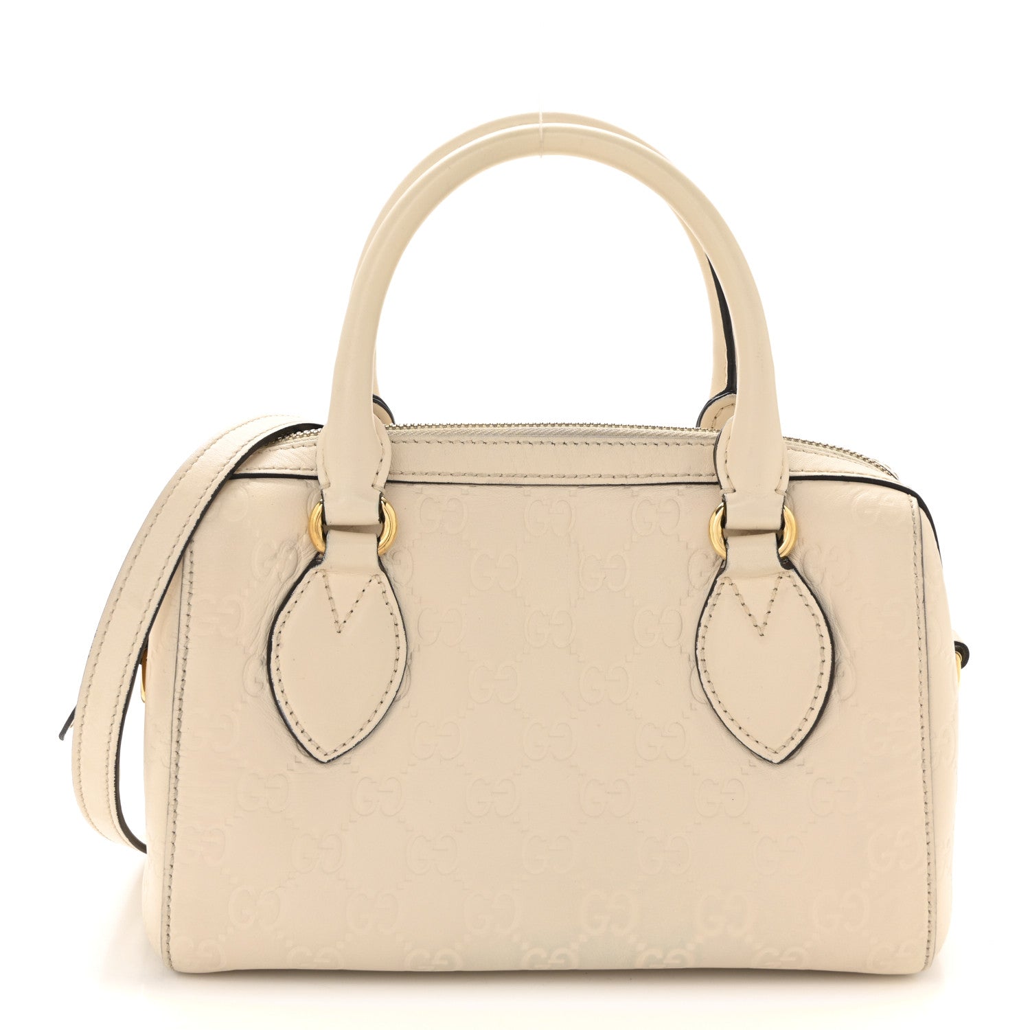 Gucci Guccissima Mini Joy Boston White 1 of 13