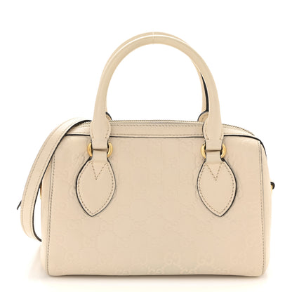 Gucci Guccissima Mini Joy Boston White 1 of 13