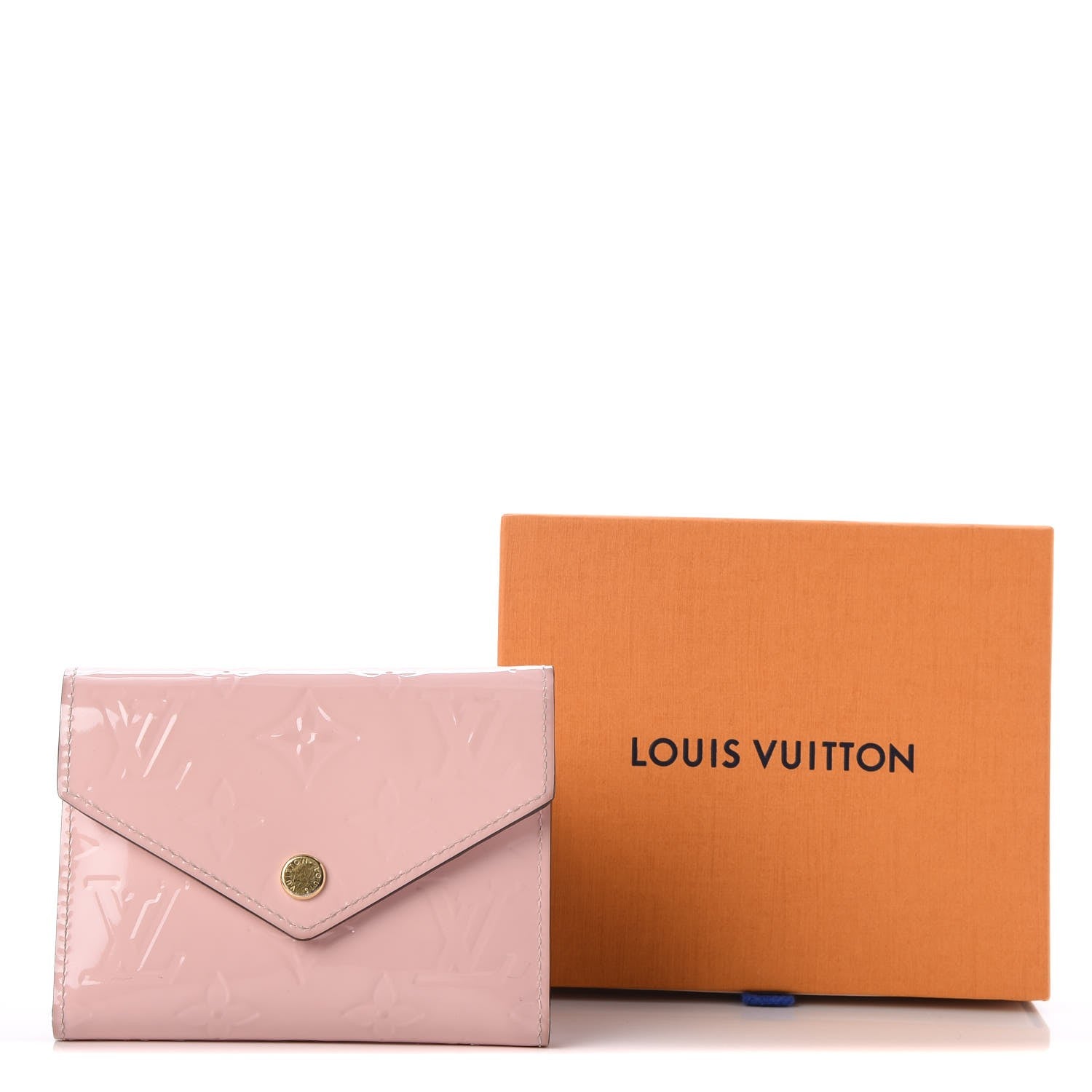 Louis Vuitton Vernis Victorine Wallet Rose Ballerine 15 of 15