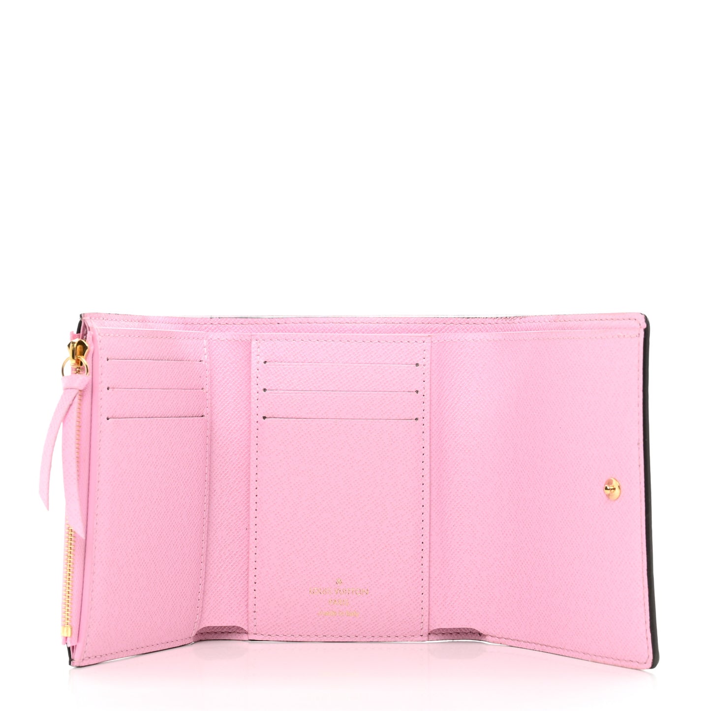 Monogram 2021 Christmas Animation Japanese Garden Victorine Wallet Wisteria Pink