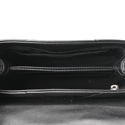 Saint Laurent Calfskin Y Quilted Monogram Toy Loulou Crossbody Bag Black 5 of 10