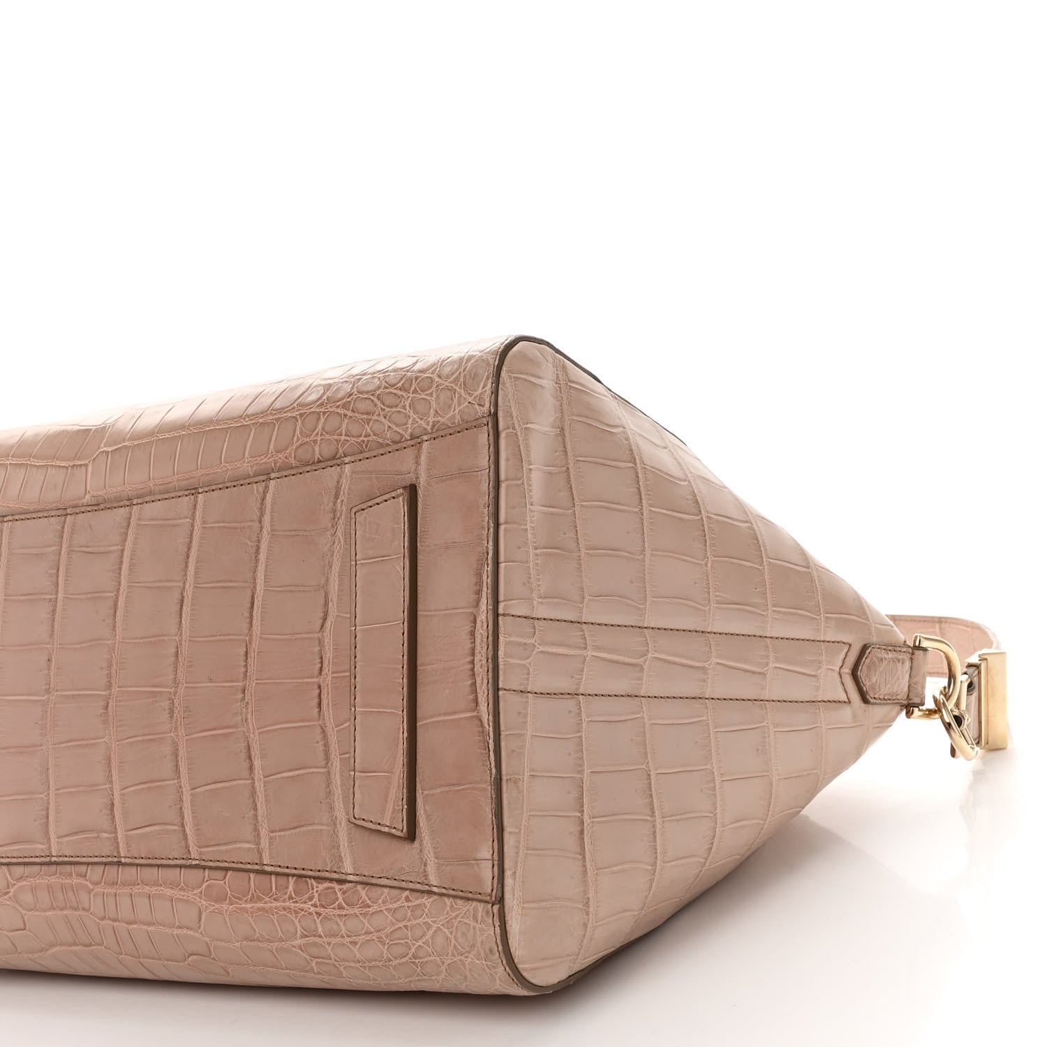 Givenchy Crocodile Medium Antigona Nude Pink 10 of 10
