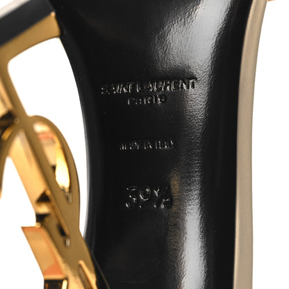 Saint Laurent Calfskin 110 Opyum Sandals 39.5 Real Beige 8 of 10