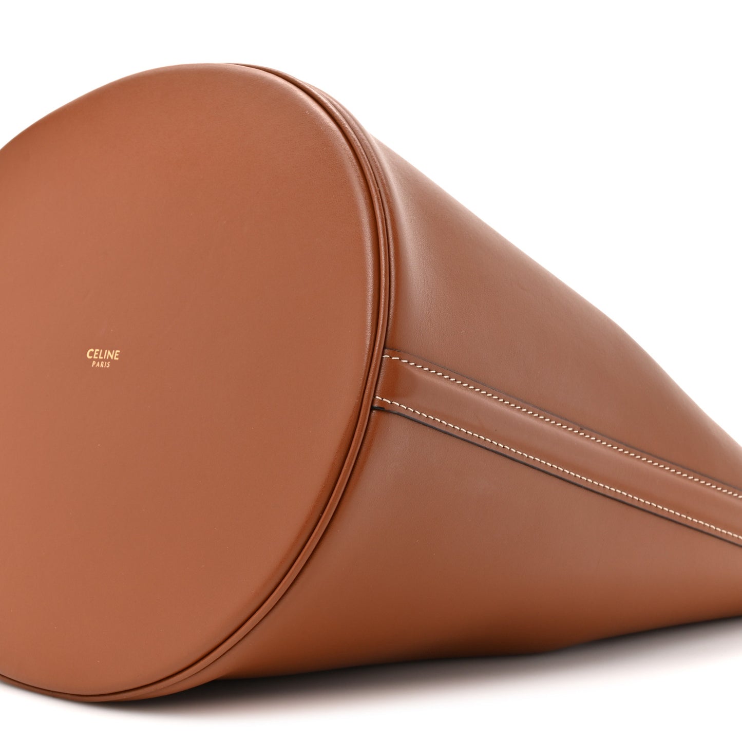 Smooth Calfskin Bucket 16 Bag Tan