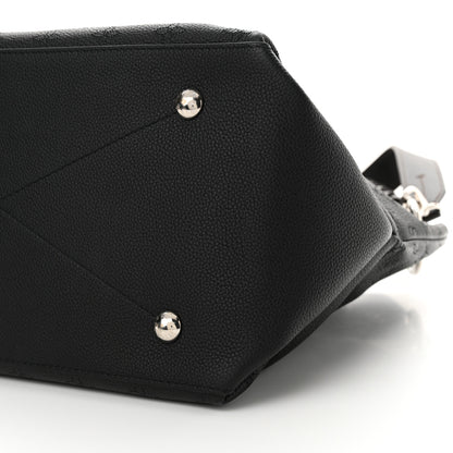 Louis Vuitton Mahina Beaubourg Hobo MM Black 9 of 10
