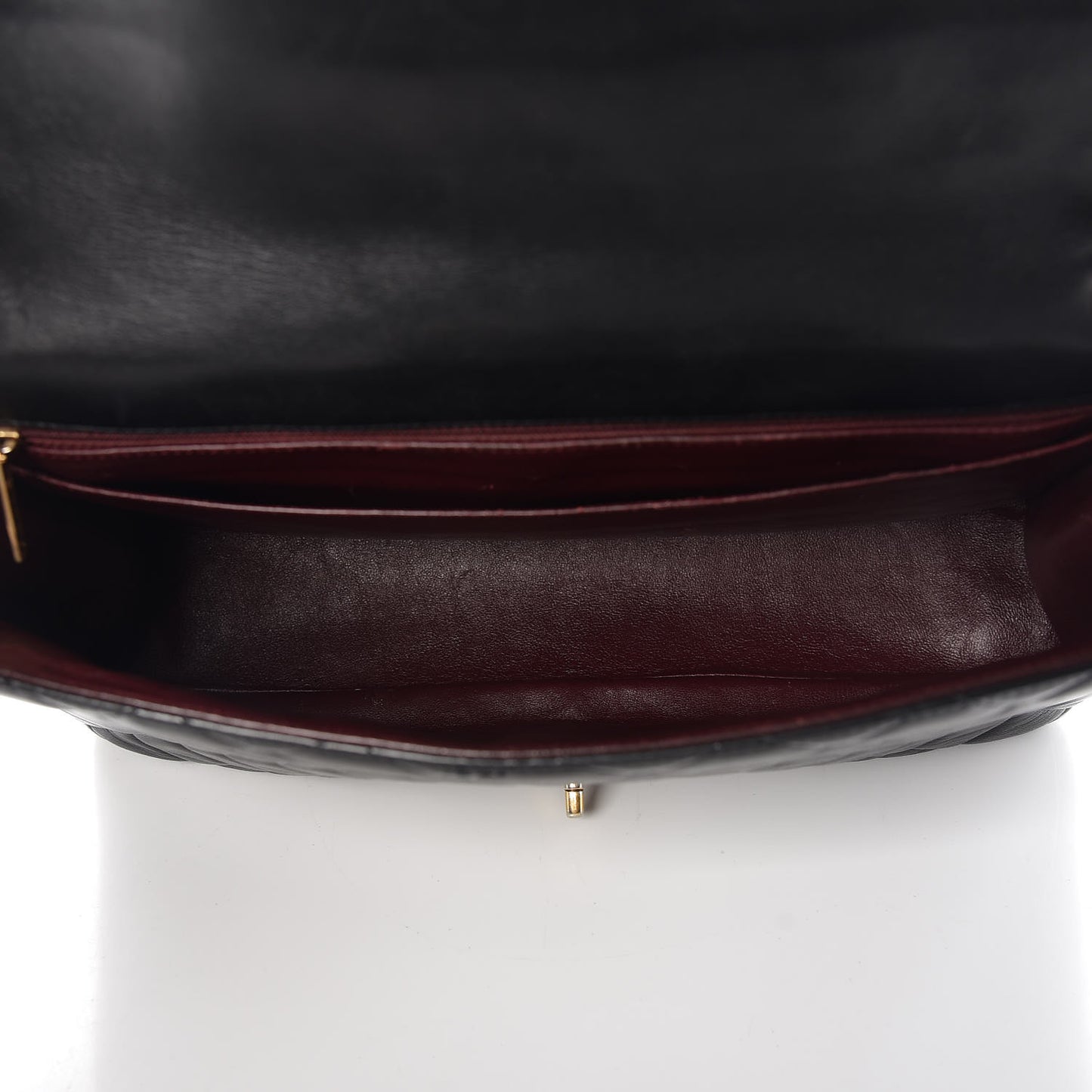 Lambskin Quilted Maxi Single Flap Black