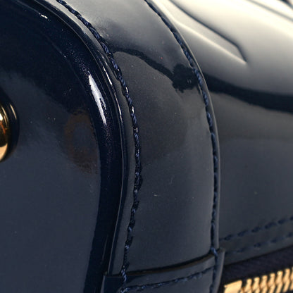 Louis Vuitton Patent Monogram Alma BB Marine 9 of 14