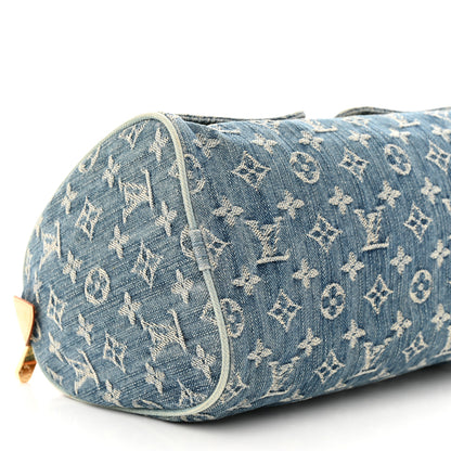 Louis Vuitton Monogram Denim Neo Speedy Blue 9 of 19