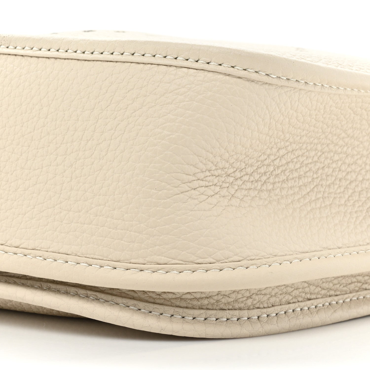 Hermes Taurillon Clemence Evelyne III PM Craie 7 of 10