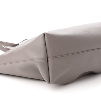 Saint Laurent Calfskin Large Shopping Tote Earth 6 of 12