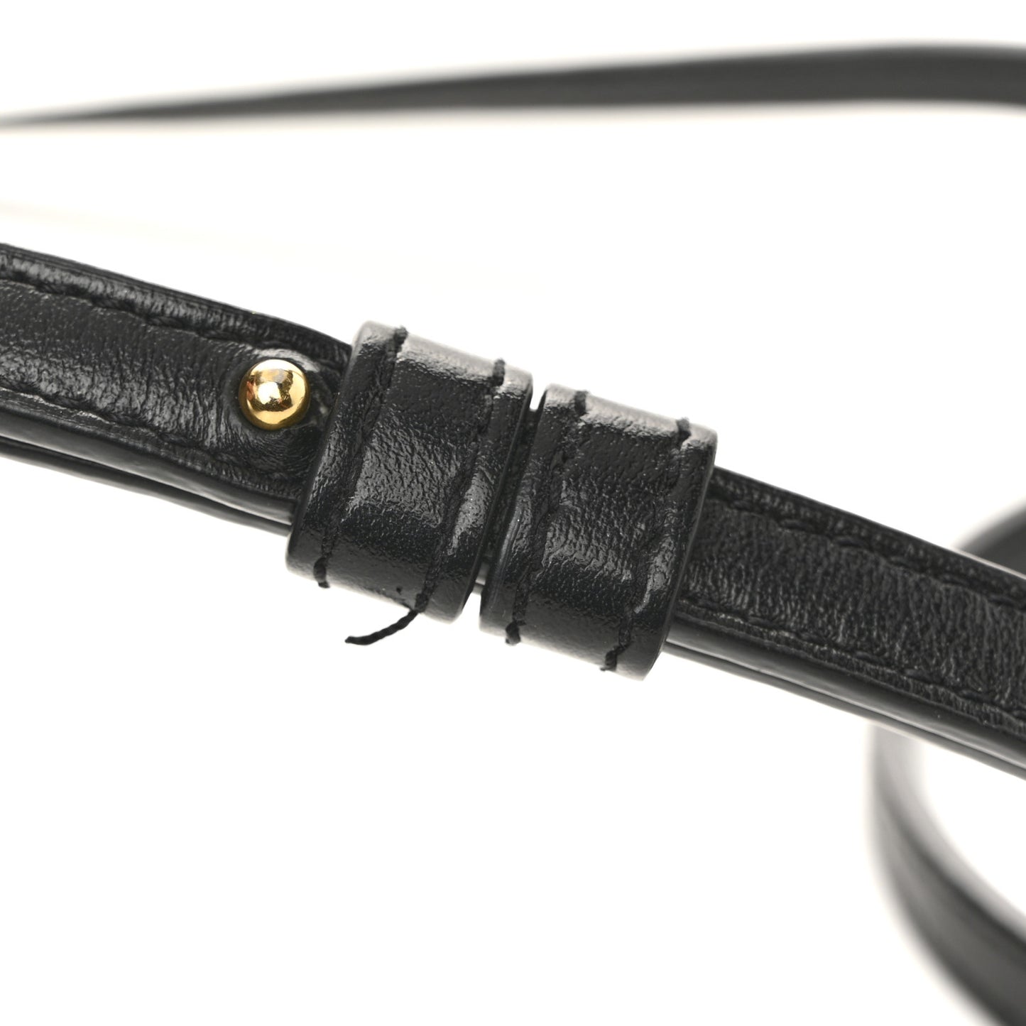 Calfskin Y Quilted Monogram Toy Loulou Crossbody Bag Black