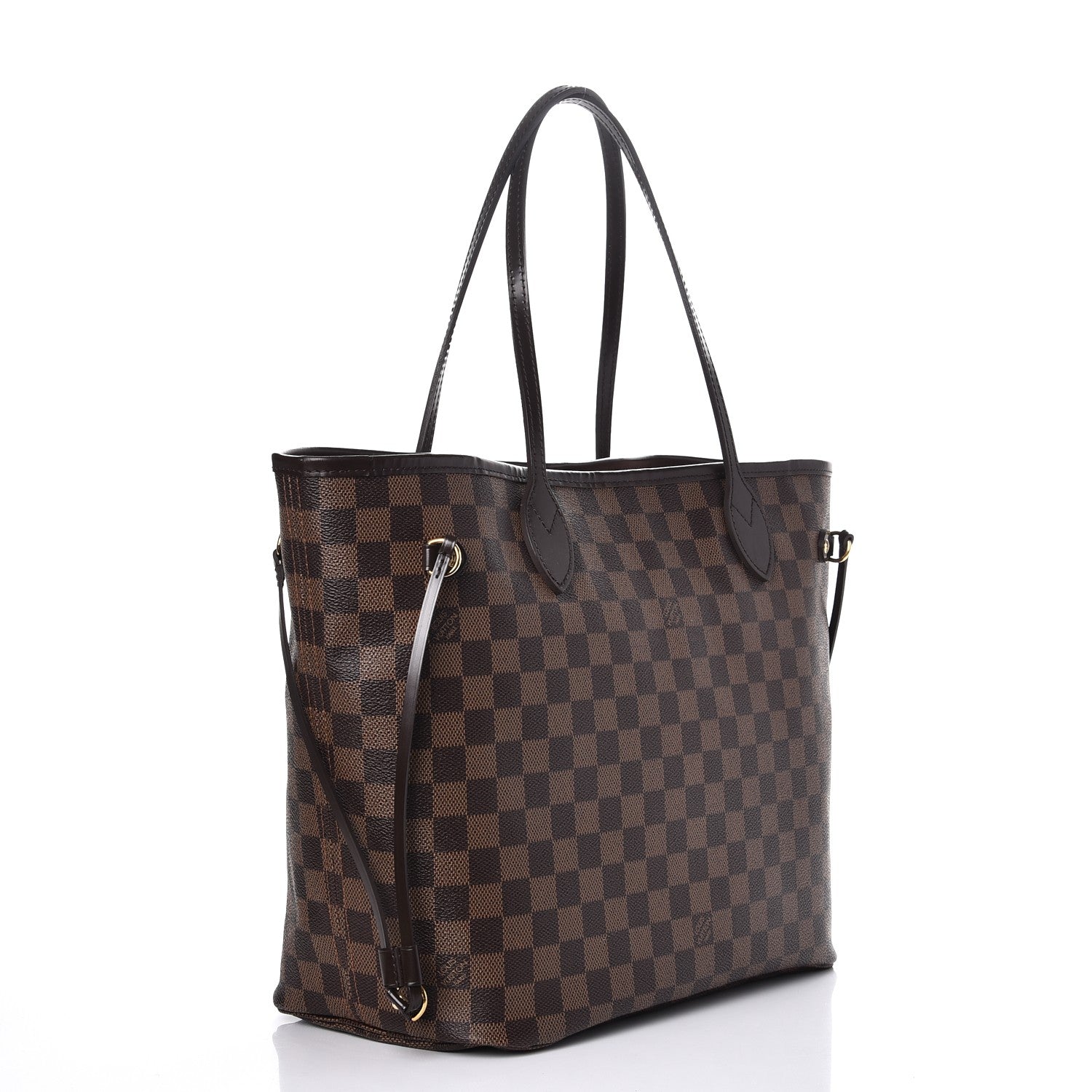 Louis Vuitton Damier Ebene Neo Neverfull MM Rose Ballerine 3 of 8