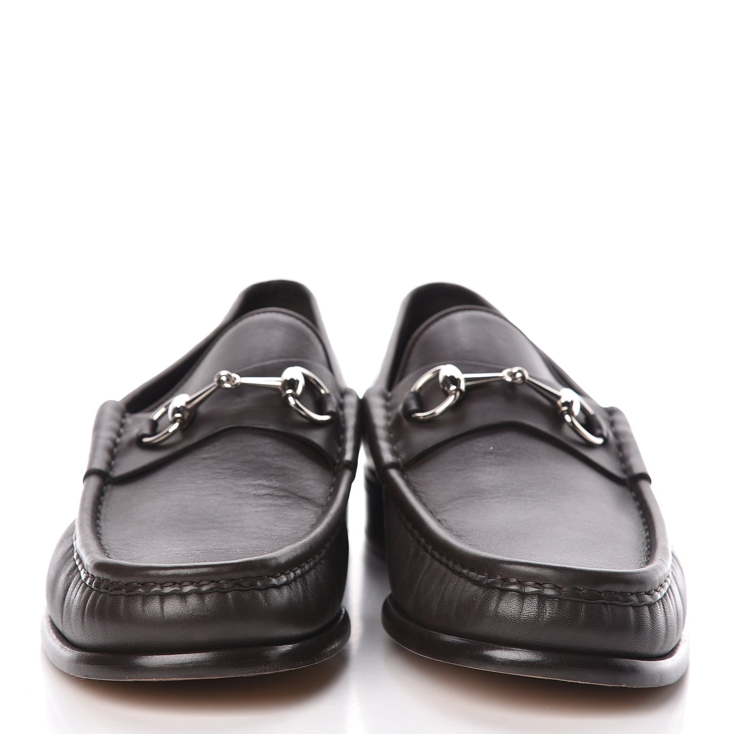 Calfskin Mens 1953 Horsebit Loafers 12 Marrone