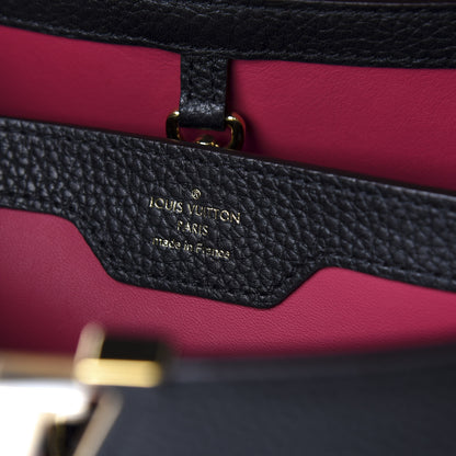 Louis Vuitton Taurillon Capucines PM Black 9 of 13