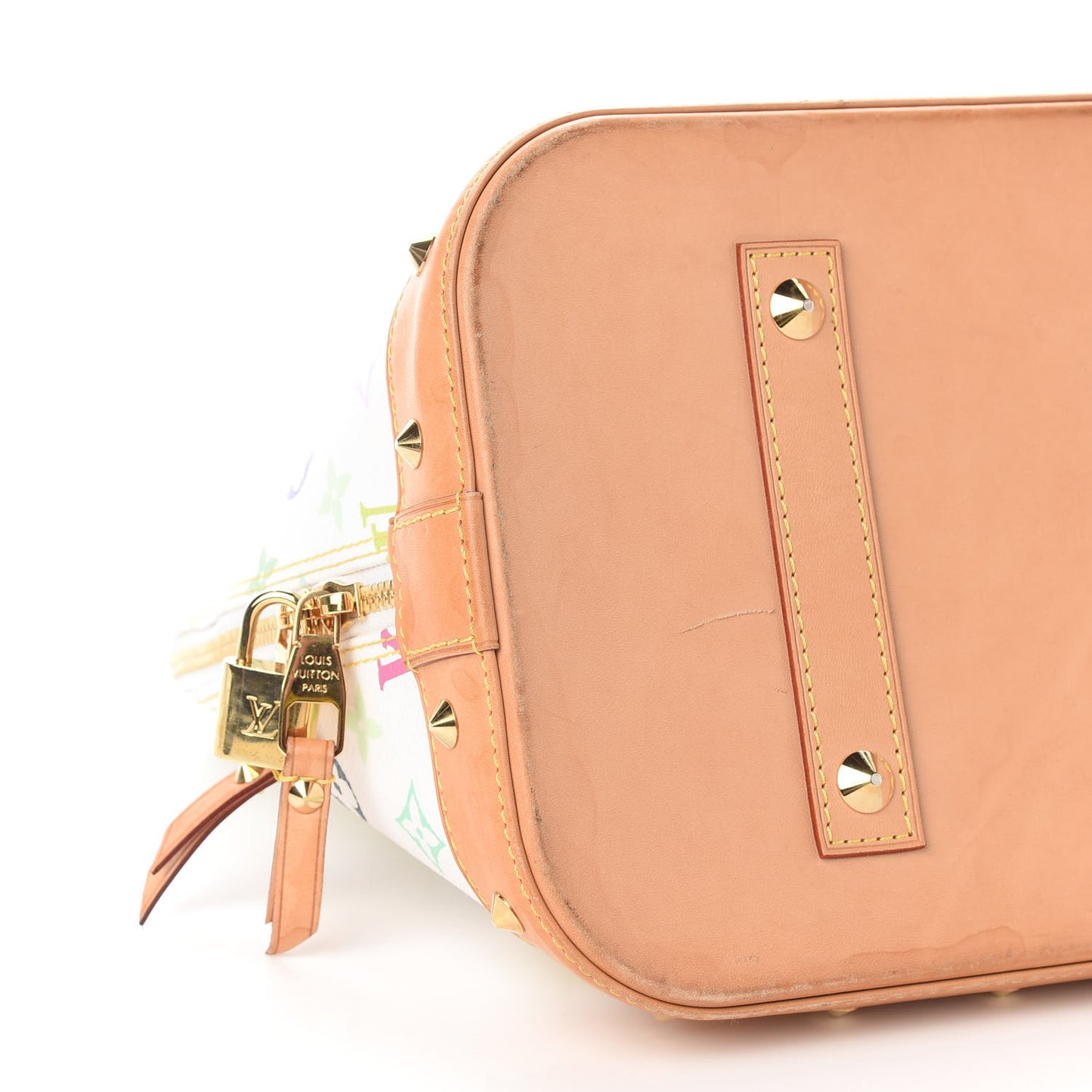 Monogram Multicolor Alma GM White
