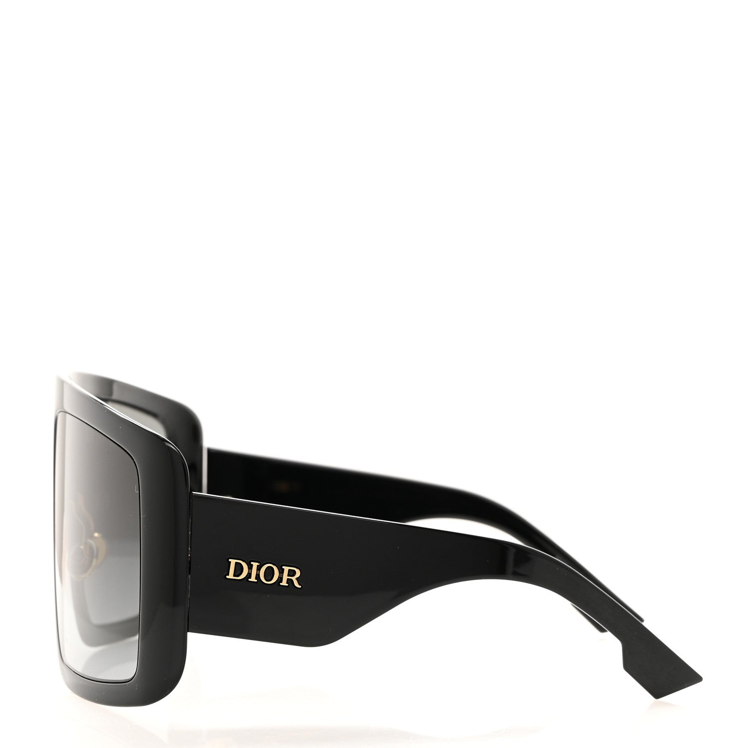 Christian Dior Acetate DiorSo Light 1 Shield Sunglasses Black 4 of 8