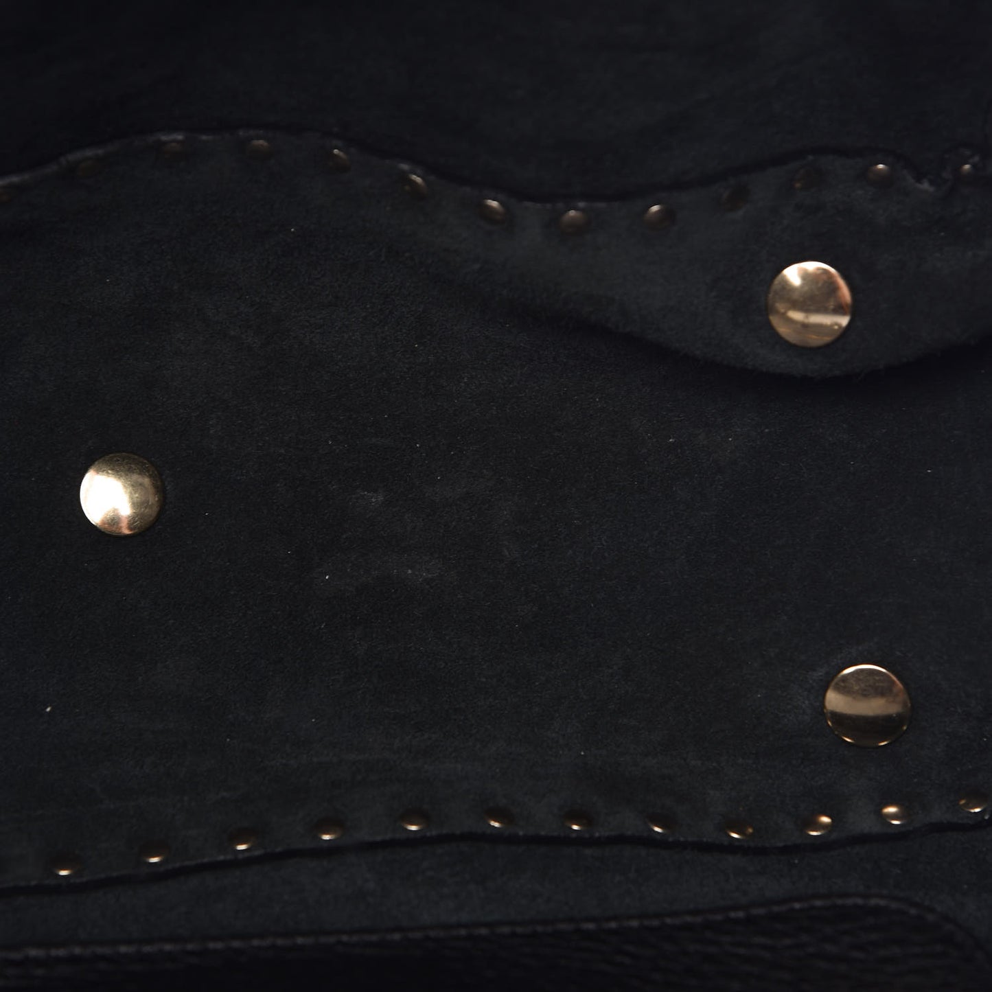 Alce Printed Calfskin Medium Rockstud Tote Black