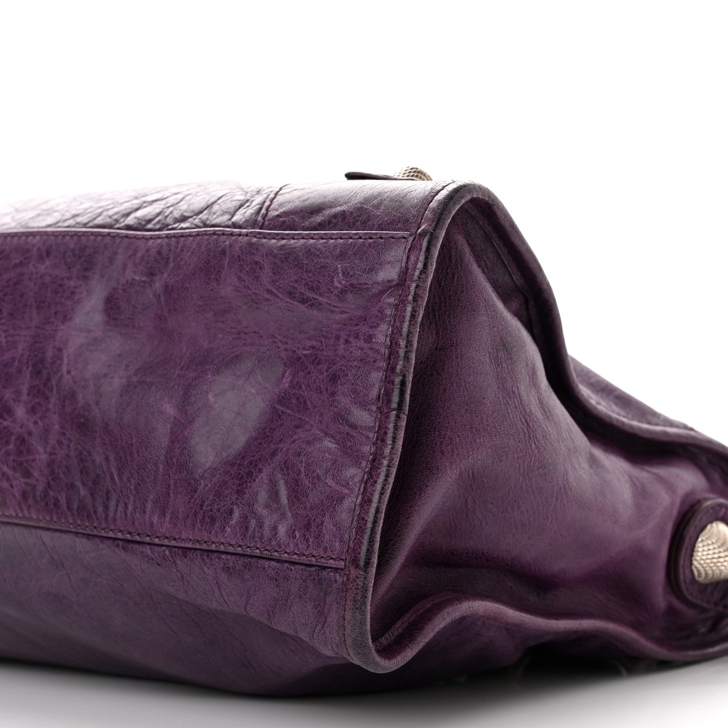 Balenciaga Agneau Giant 21 Silver Hardware City Raisin 10 of 13
