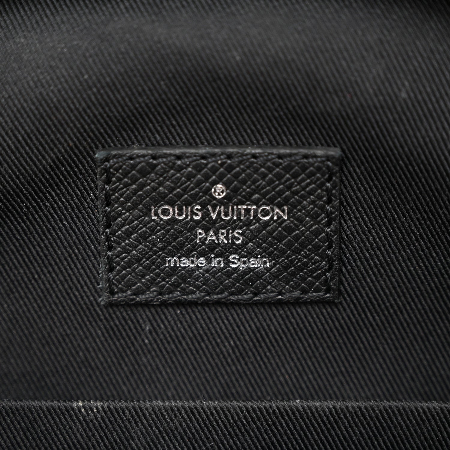 Louis Vuitton Taigarama Outdoor Slingbag Black 6 of 9