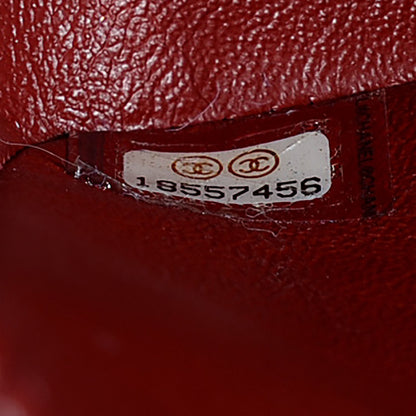 Chanel Lambskin Quilted Medium Double Flap Red 9 of 9