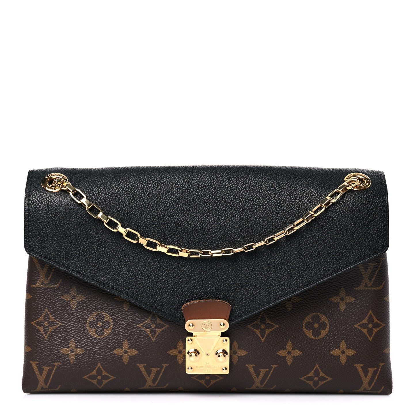 Monogram Pallas Chain Black
