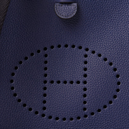 Hermes Taurillon Maurice Amazone Evelyne TPM Bleu Saphir Blue Indigo 10 of 11