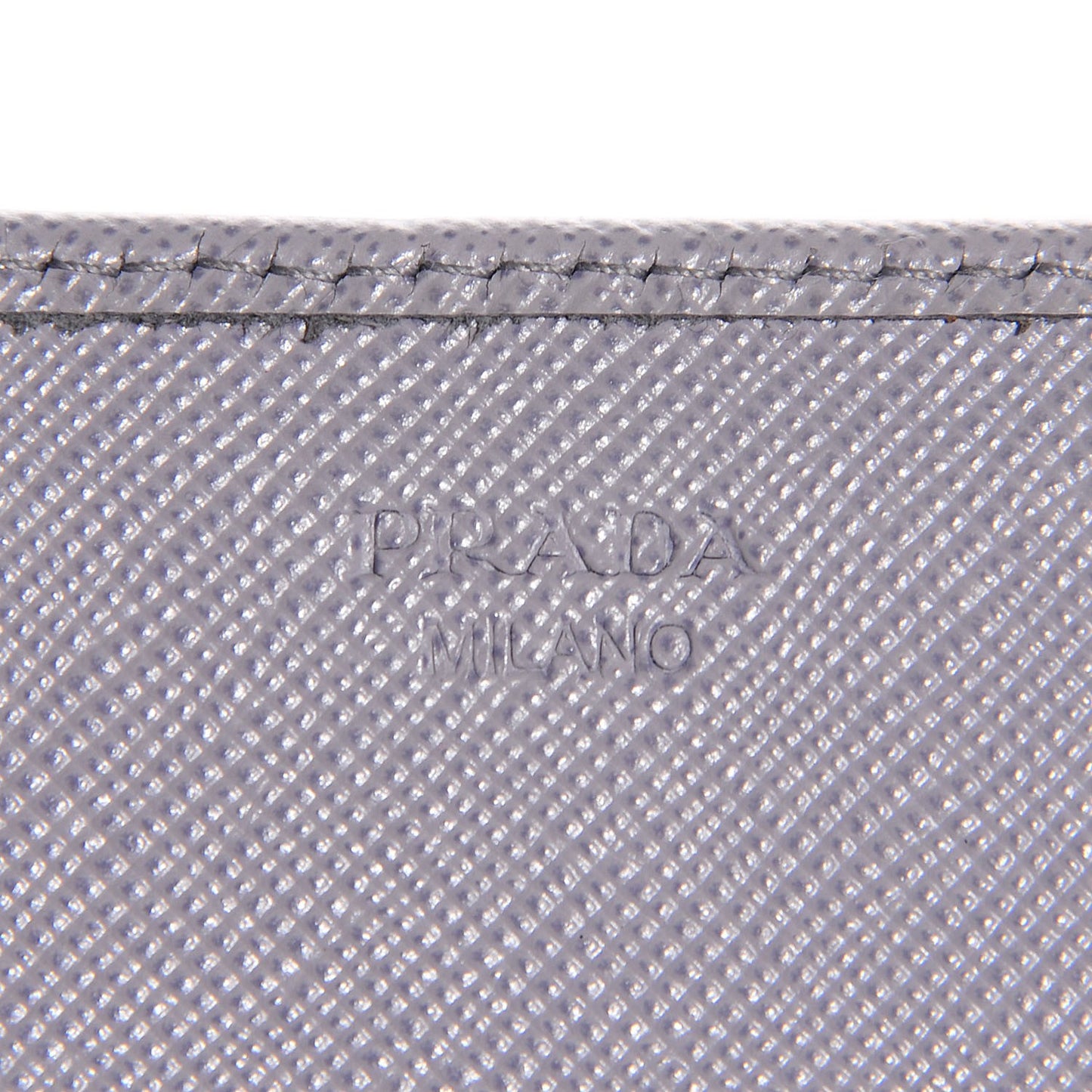 Saffiano Bow Flap Wallet Glicine