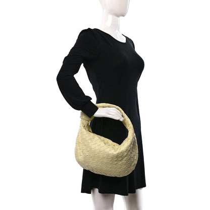 Bottega Veneta Nappa Intrecciato Teen Jodie Hobo Ice Cream 2 of 9