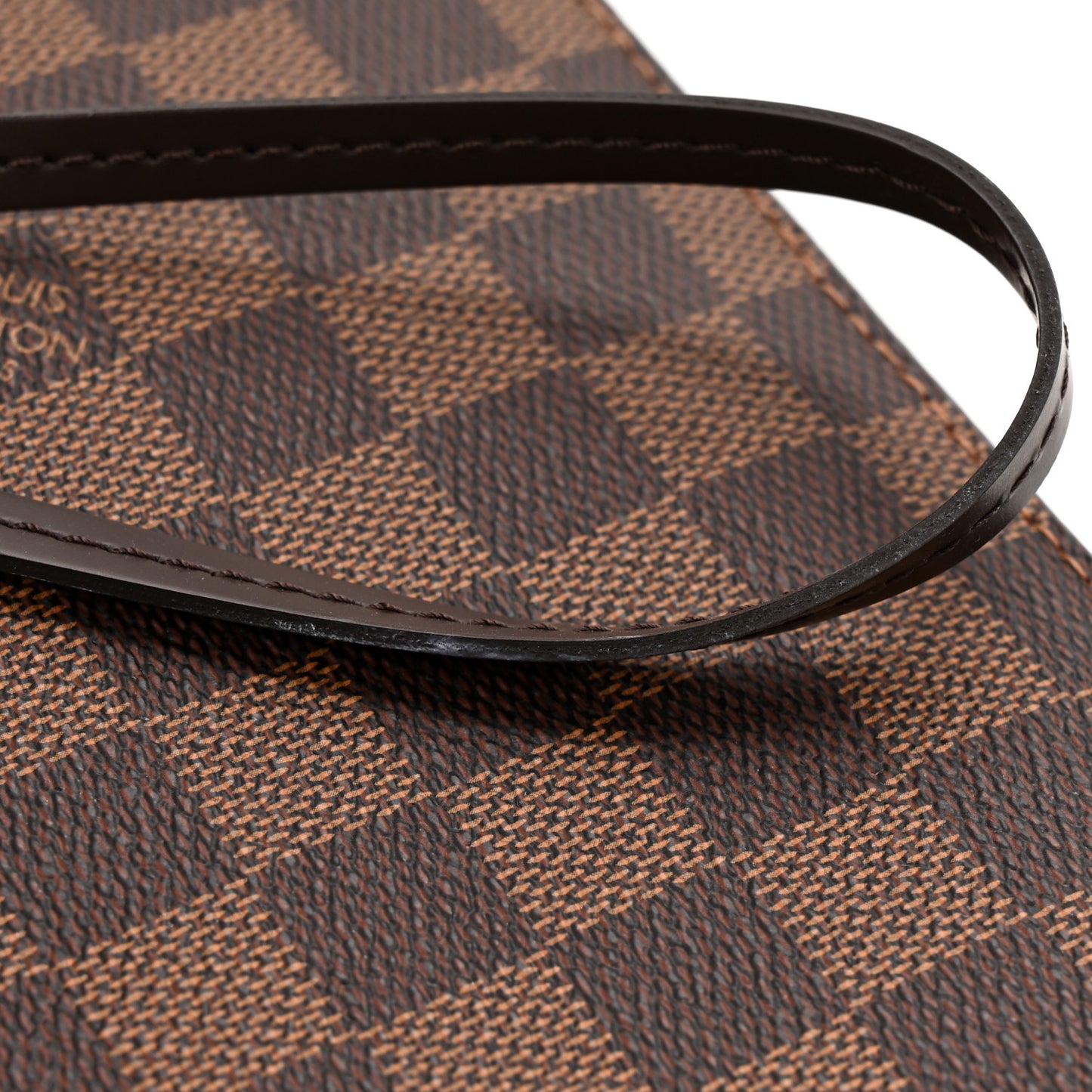 Damier Ebene Neverfull MM GM Pochette Rose Ballerine
