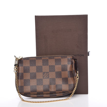 Louis Vuitton Damier Ebene Mini Pochette Accessories 8 of 8