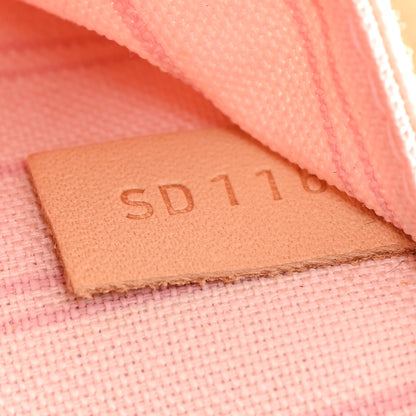 Louis Vuitton Damier Azur Neo Neverfull GM Rose Ballerine 8 of 11