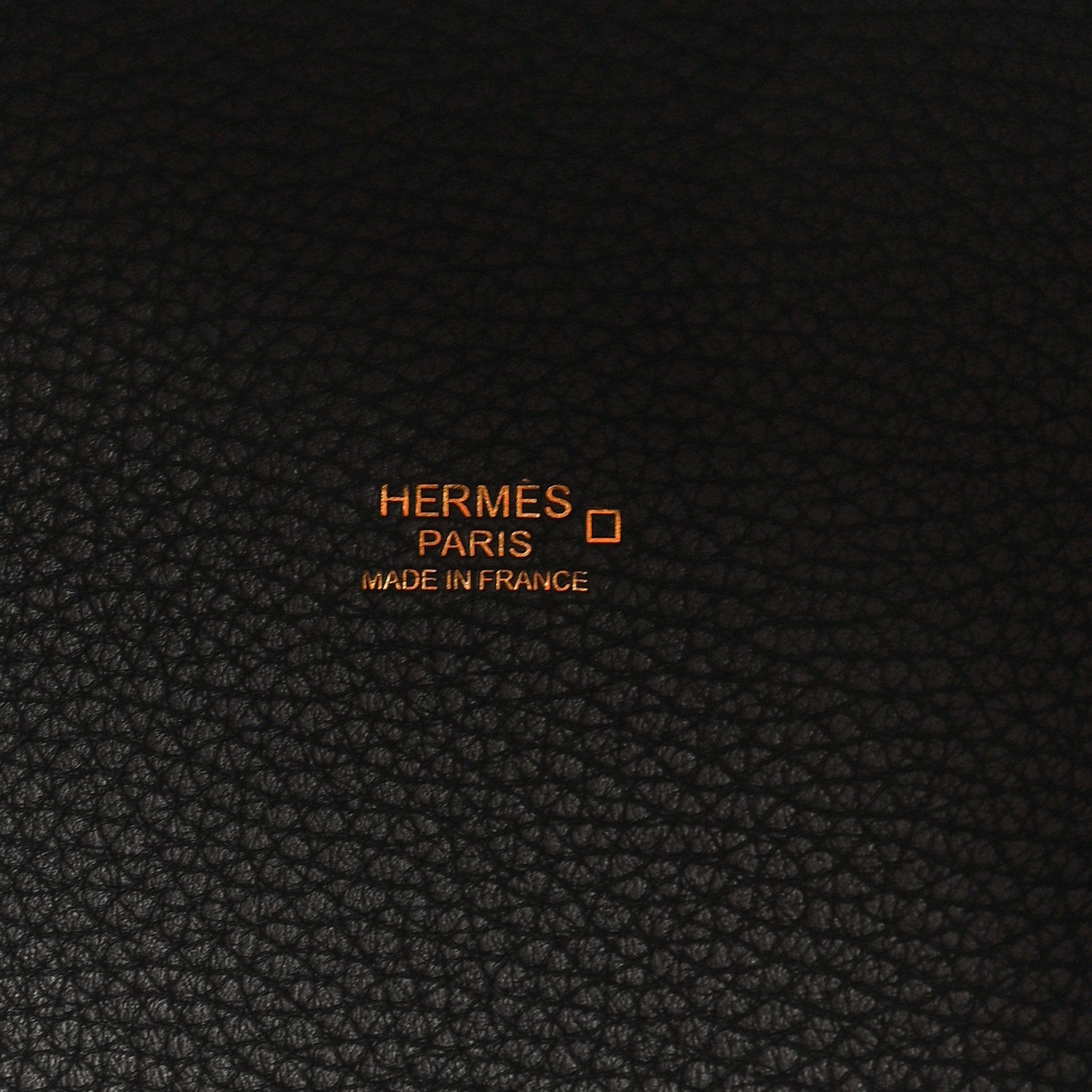 Hermes Taurillon Clemence Matte Alligator Picotin Lock Touch 22 MM Black 6 of 10
