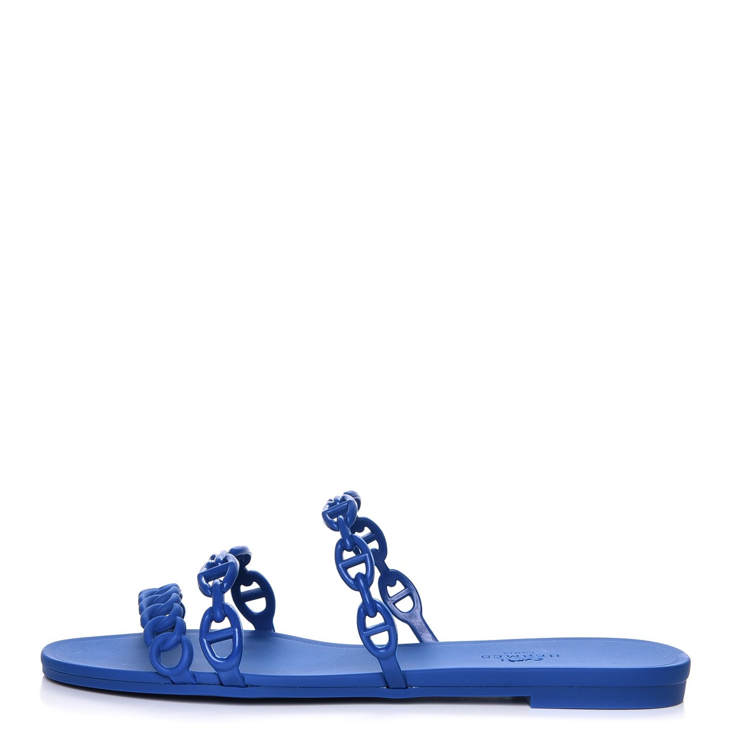 Rubber Chaine d'Ancre Rivage Sandals 37 Bleu Smalt