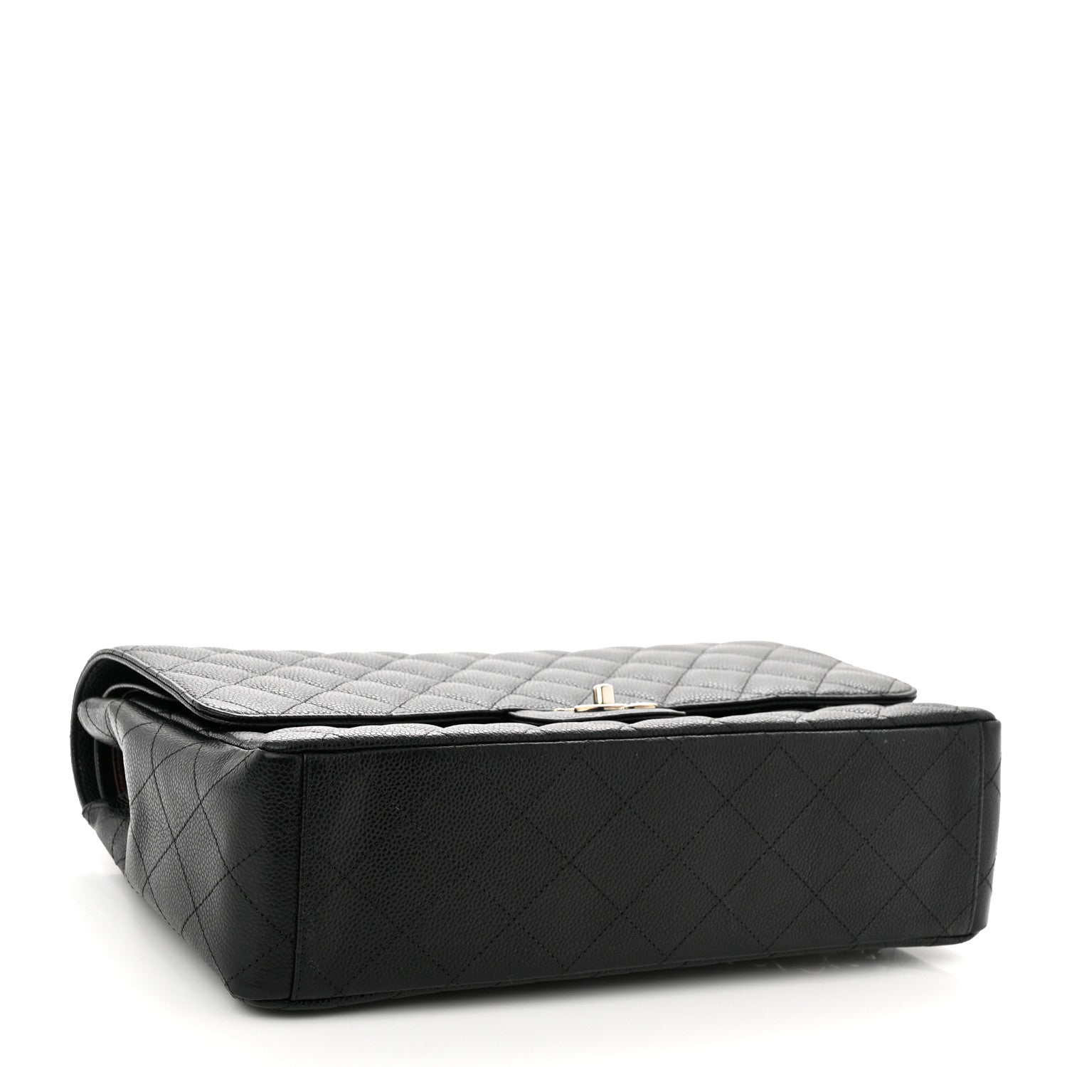 Chanel Caviar Quilted Maxi Double Flap Black 4 of 12