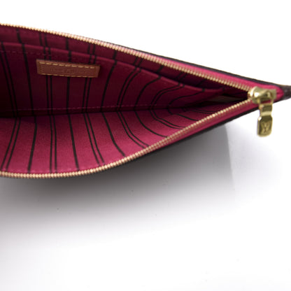 Louis Vuitton Monogram Neverfull MM GM Pochette Pivoine 4 of 9