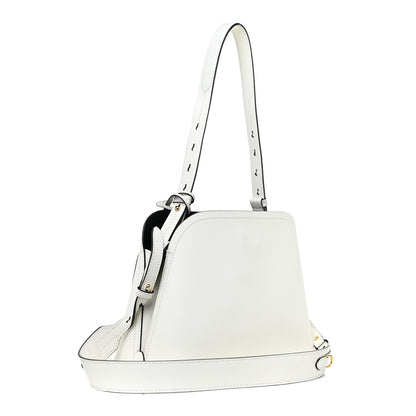 Prada Saffiano Cuir Medium Matinee Tote White Black 3 of 11