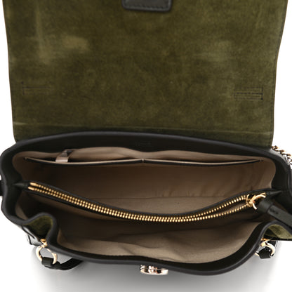 Chloe Calfskin Small Faye Day Shoulder Bag Deep Forest 5 of 9