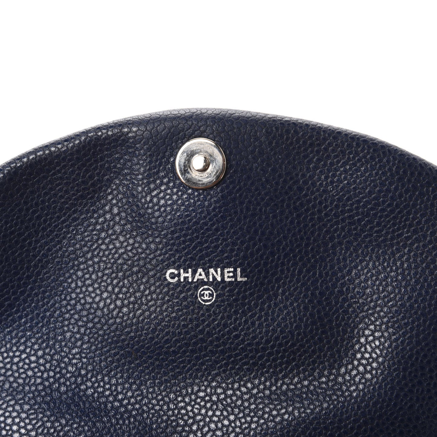 Caviar Half Moon Wallet On Chain WOC Navy