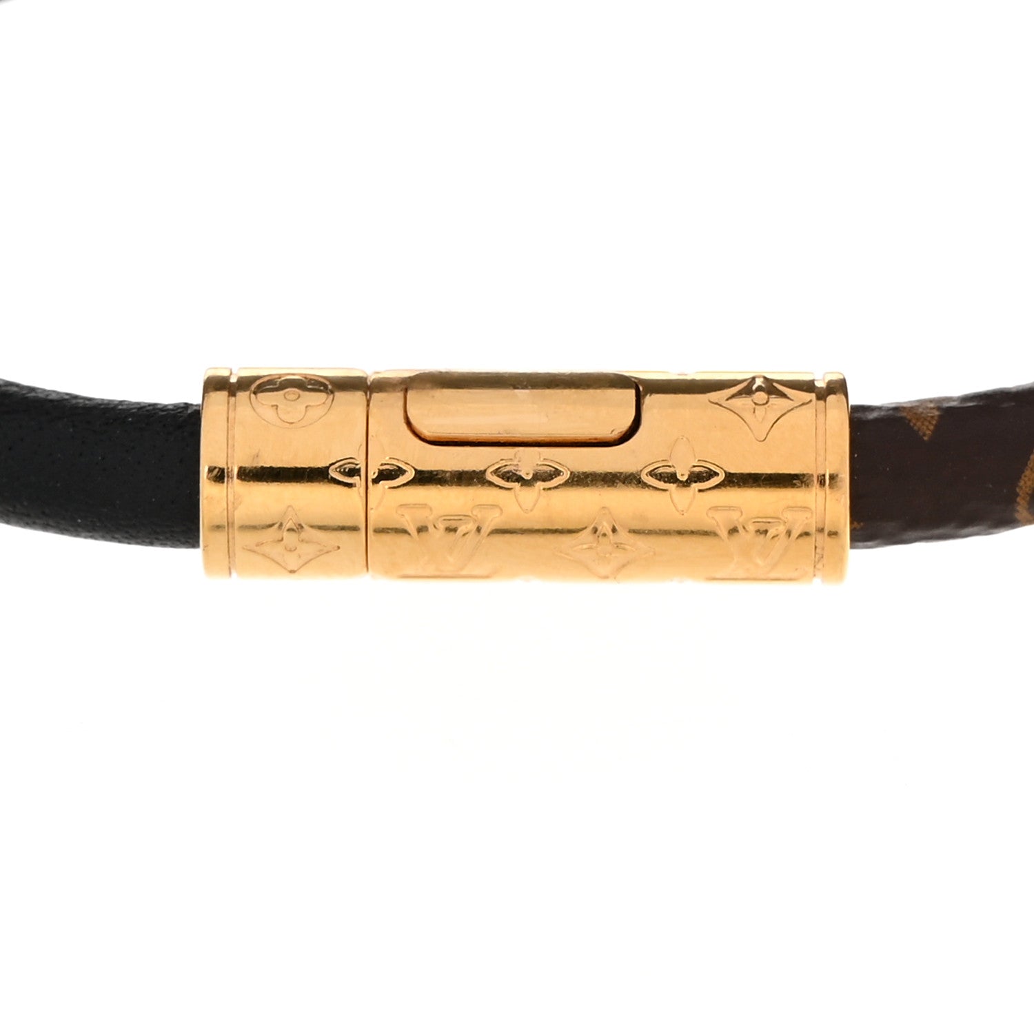 Louis Vuitton Monogram Daily Confidential Bracelet Black 5 of 5
