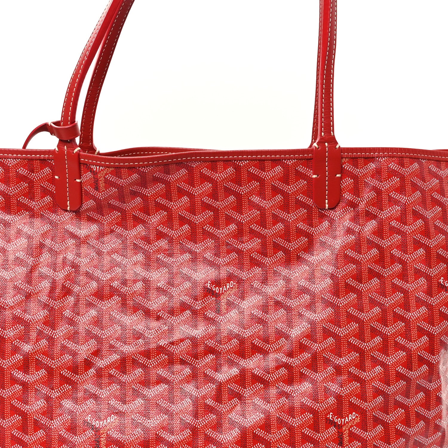 Goyard Goyardine Saint Louis GM Red 9 of 12