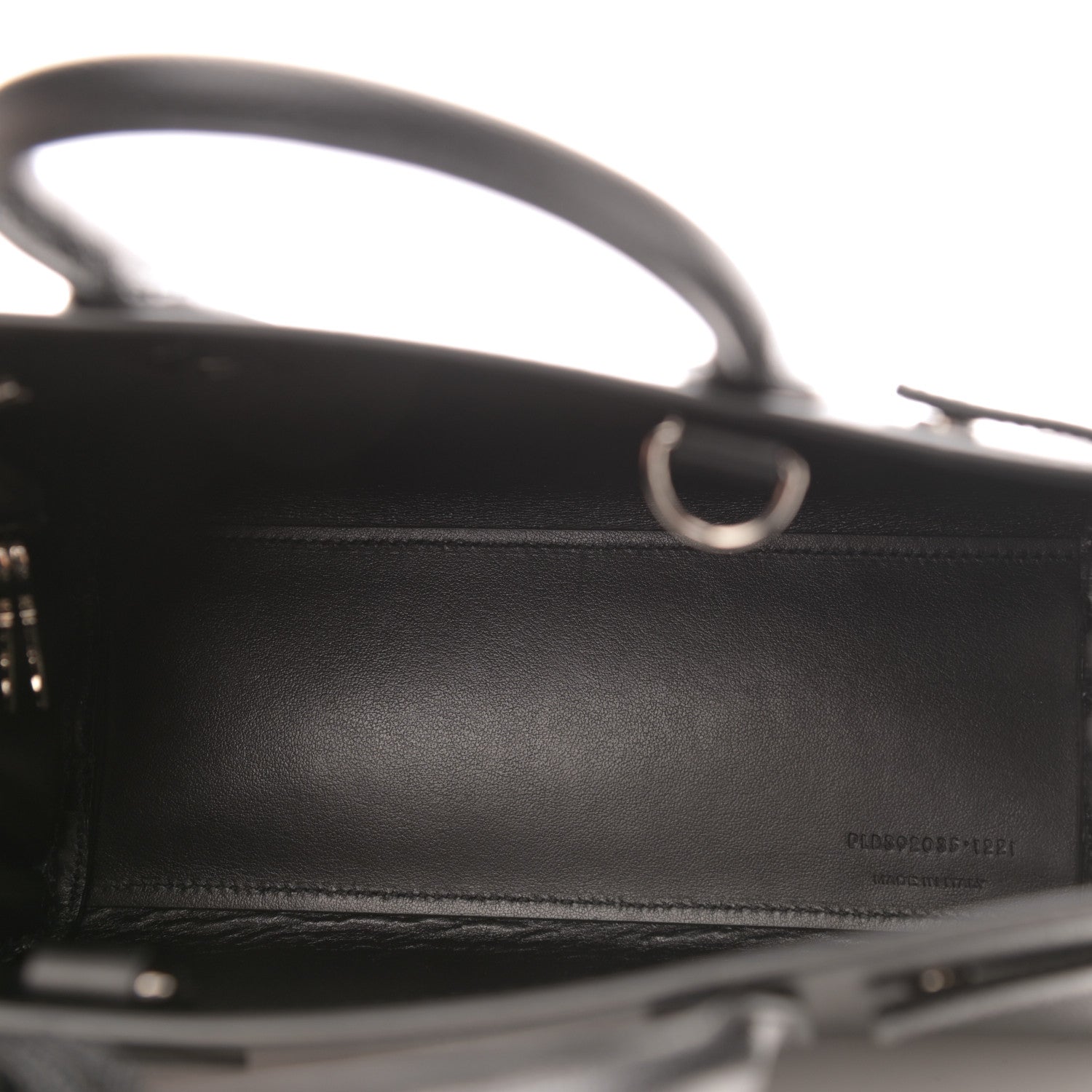 Saint Laurent Grained Calfskin Nano Sac De Jour Black 5 of 9