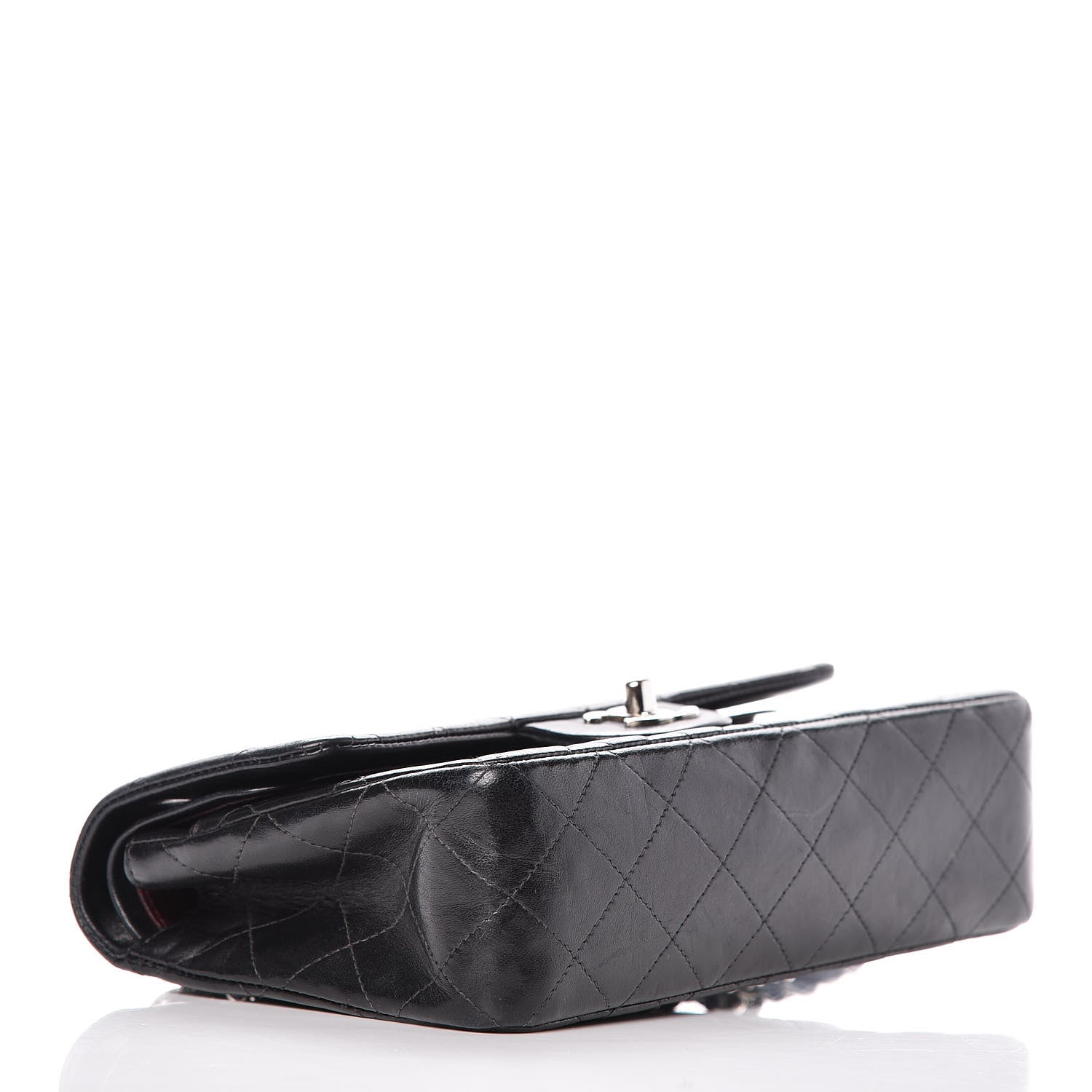 Chanel Lambskin Quilted Small Double Flap Black 4 of 13