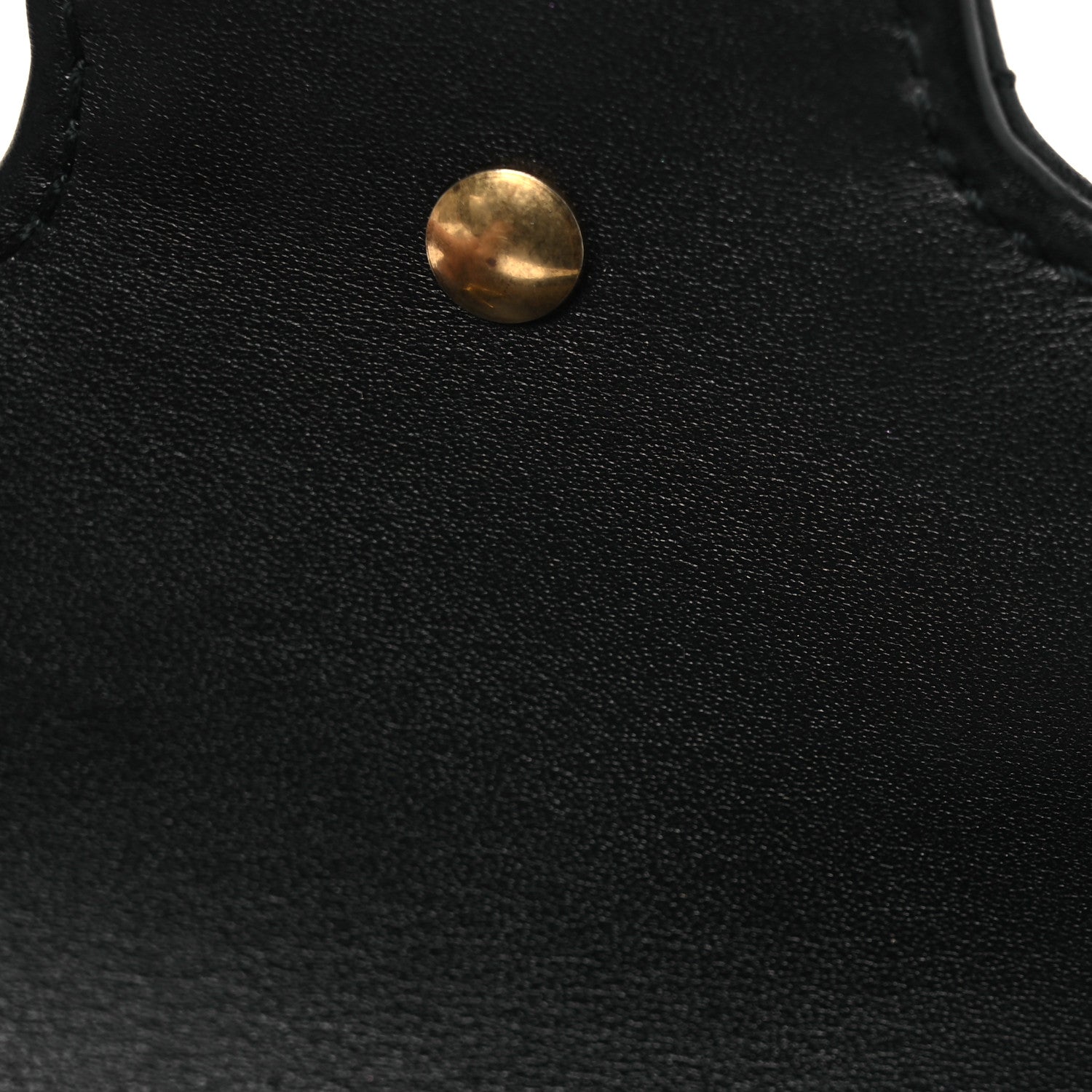 Gucci Calfskin Matelasse Super Mini GG Marmont Shoulder Bag Black 13 of 14