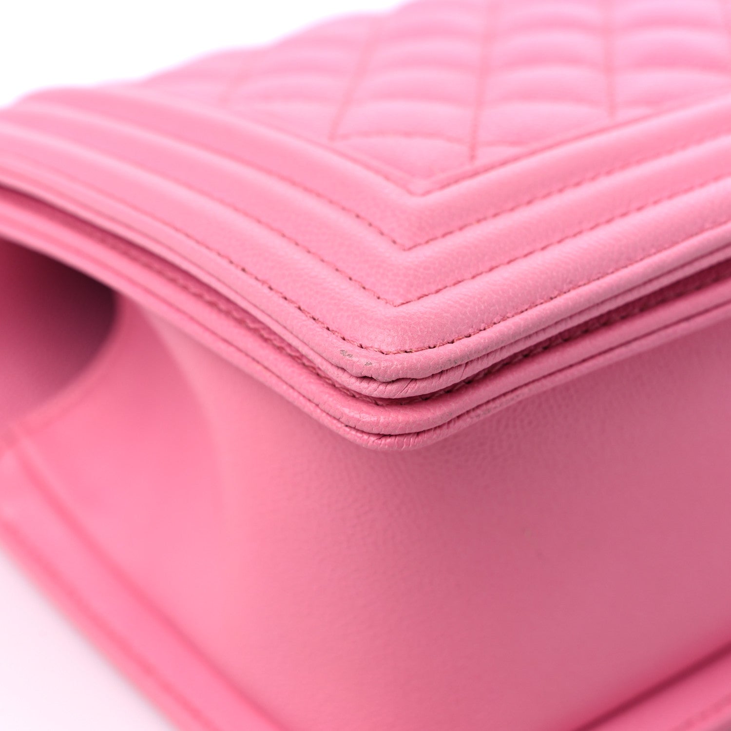 Chanel Caviar Quilted Medium Boy Flap Pink 8 of 11