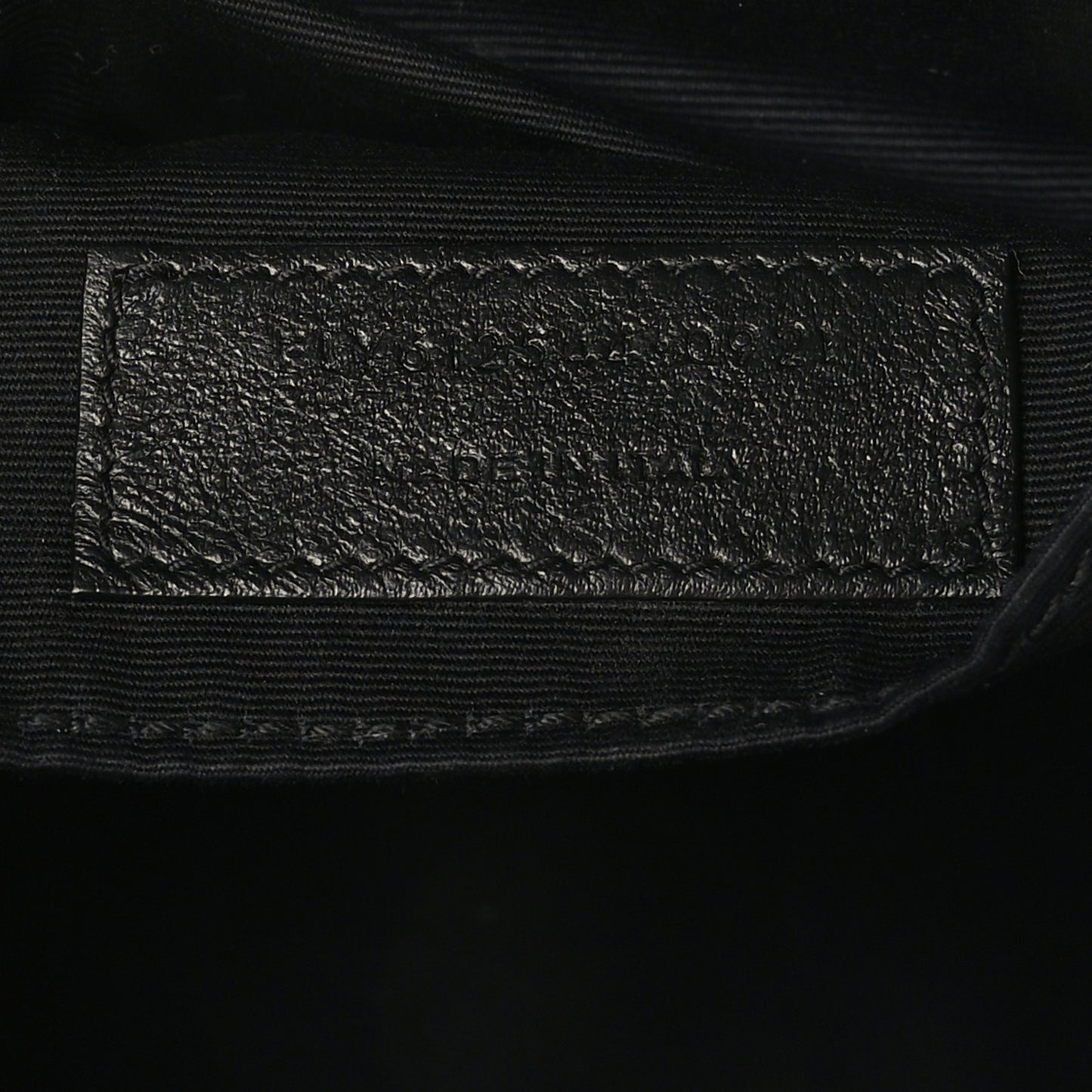 Calfskin Matelasse Monogram Lou Camera Bag Black